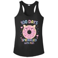 100 Days Sprinkled With Fun Donut School Ladies PosiCharge Competitor Racerback Tank