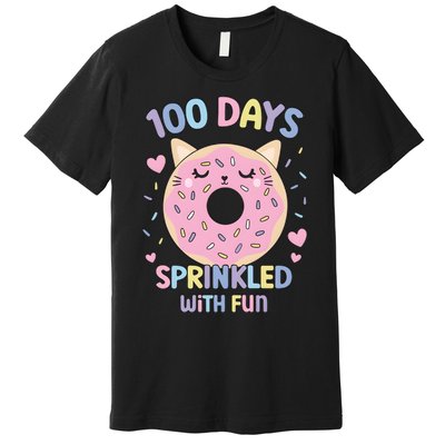 100 Days Sprinkled With Fun Donut School Premium T-Shirt