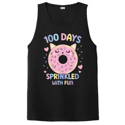 100 Days Sprinkled With Fun Donut School PosiCharge Competitor Tank