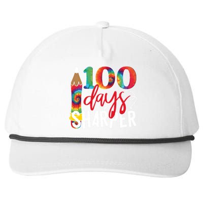 100 Days Sharper Teacher Student Snapback Five-Panel Rope Hat