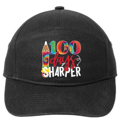 100 Days Sharper Teacher Student 7-Panel Snapback Hat