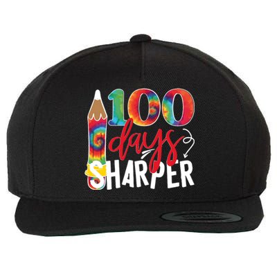 100 Days Sharper Teacher Student Wool Snapback Cap