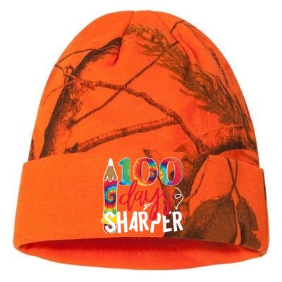 100 Days Sharper Teacher Student Kati Licensed 12" Camo Beanie