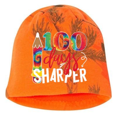 100 Days Sharper Teacher Student Kati - Camo Knit Beanie