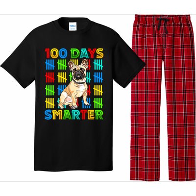 100 Days Smarter Frenchie Dog Lovers 100 Days Of School Pajama Set