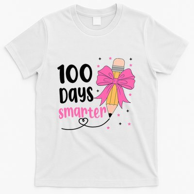 100 Days Smarter 100th Day Of School T-Shirt