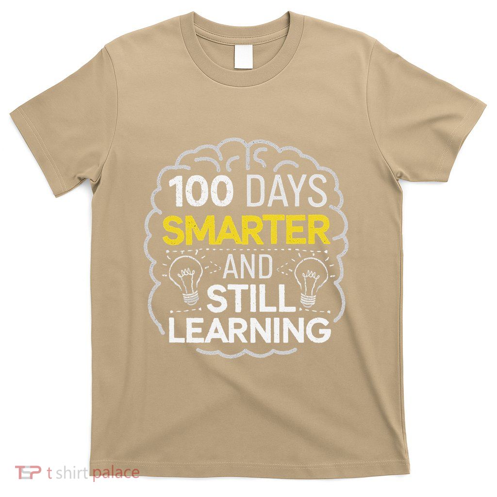 100 Days Smarter And Learning Colors For Outfit T-Shirt