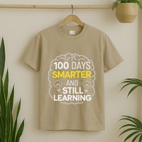 100 Days Smarter And Learning Colors For Outfit T-Shirt