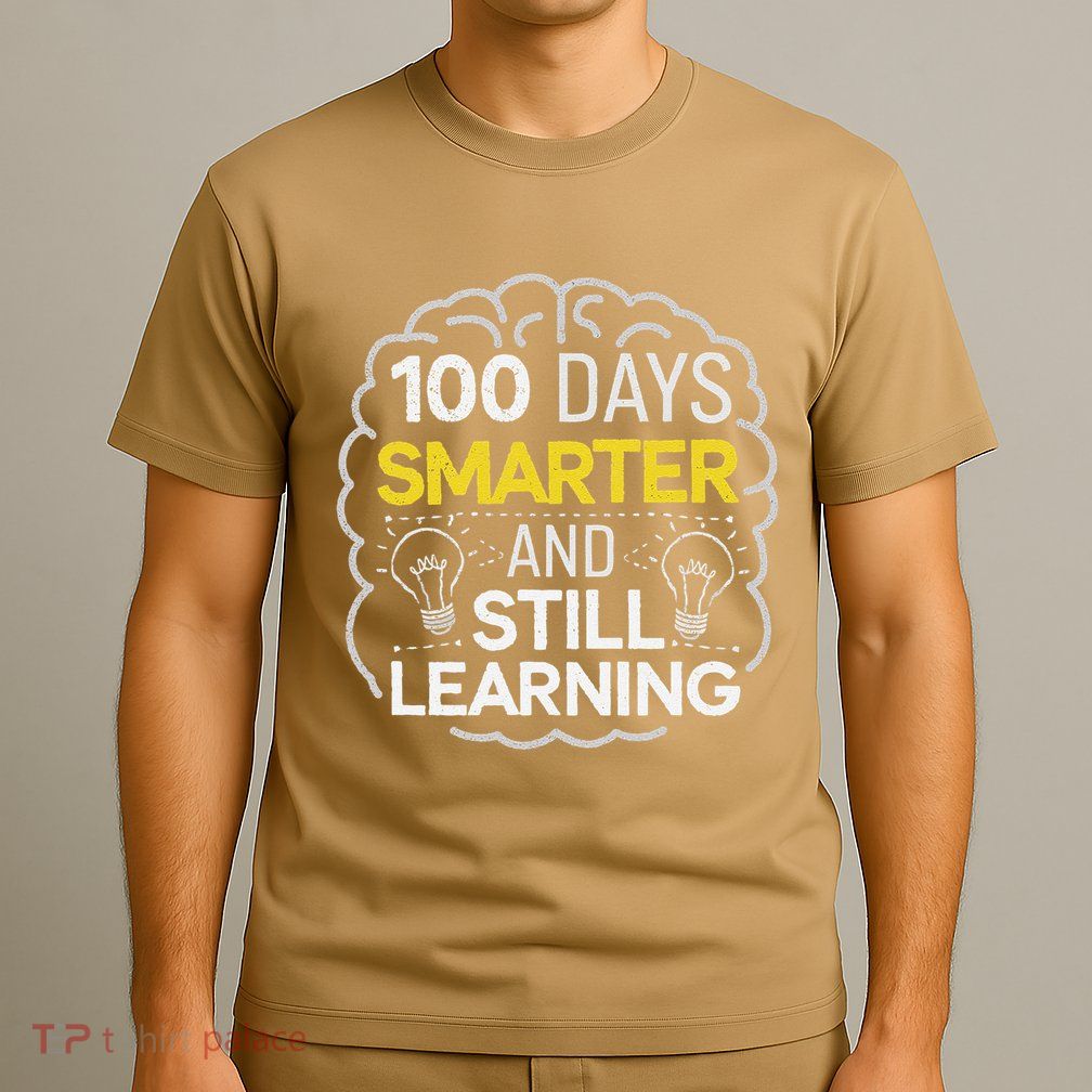 100 Days Smarter And Learning Colors For Outfit T-Shirt