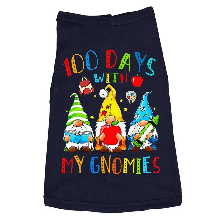 100 Days Smarter Gnome Teachers Students Happy 100 Days Doggie Tank