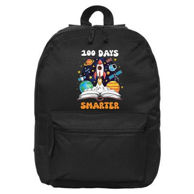 100 Days Smarter Rocket Space Journey 16 in Basic Backpack
