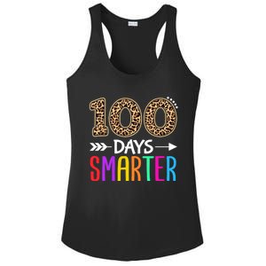 100 Days Smarter Kindergarten Child 100th Day Of School Ladies PosiCharge Competitor Racerback Tank