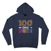 100 Days Smarter Kindergarten Child 100th Day Of School Hoodie