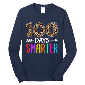 100 Days Smarter Kindergarten Child 100th Day Of School Long Sleeve Shirt