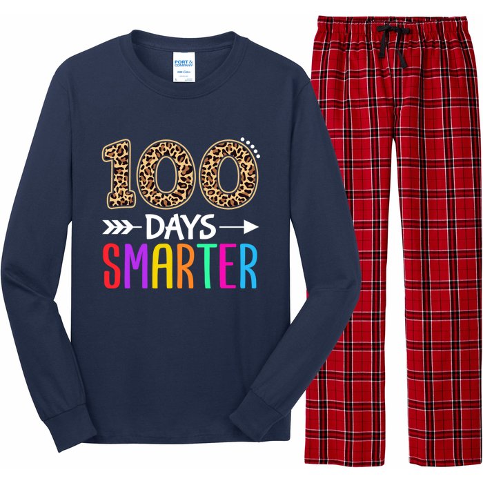 100 Days Smarter Kindergarten Child 100th Day Of School Long Sleeve Pajama Set