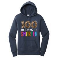 100 Days Smarter Kindergarten Child 100th Day Of School Women's Pullover Hoodie