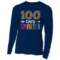 100 Days Smarter Kindergarten Child 100th Day Of School Cooling Performance Long Sleeve Crew