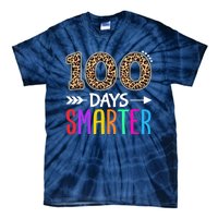 100 Days Smarter Kindergarten Child 100th Day Of School Tie-Dye T-Shirt