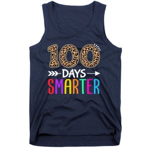 100 Days Smarter Kindergarten Child 100th Day Of School Tank Top