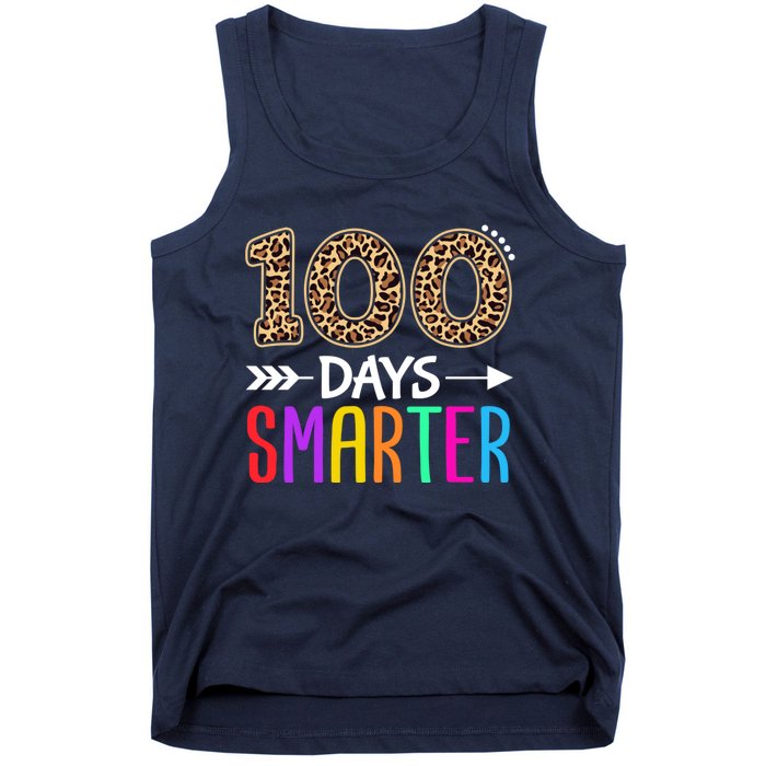 100 Days Smarter Kindergarten Child 100th Day Of School Tank Top