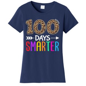 100 Days Smarter Kindergarten Child 100th Day Of School Women's T-Shirt