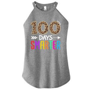 100 Days Smarter Kindergarten Child 100th Day Of School Women's Perfect Tri Rocker Tank