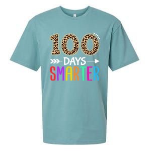 100 Days Smarter Kindergarten Child 100th Day Of School Sueded Cloud Jersey T-Shirt