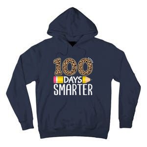 100 Days Smarter Teacher Or Student 100th Day Tall Hoodie