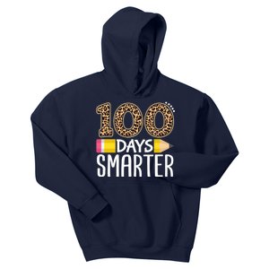 100 Days Smarter Teacher Or Student 100th Day Kids Hoodie