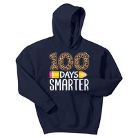 100 Days Smarter Teacher Or Student 100th Day Kids Hoodie