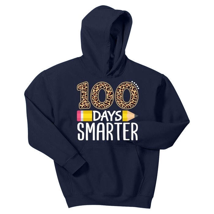 100 Days Smarter Teacher Or Student 100th Day Kids Hoodie