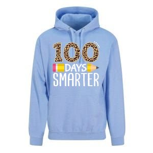 100 Days Smarter Teacher Or Student 100th Day Unisex Surf Hoodie