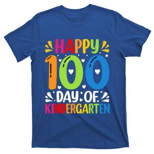 100 Days Smarter Kindergarten Happy 100 Day Of Kindergarten Gift T-Shirt