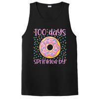 100 Days Sprinkled By Cute Donut 100 Days Of School PosiCharge Competitor Tank