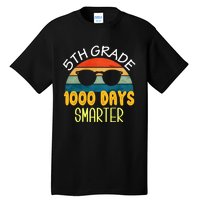 1000 Days Smarter Fifth 5th Grade Teacher Student Of School Tall T-Shirt