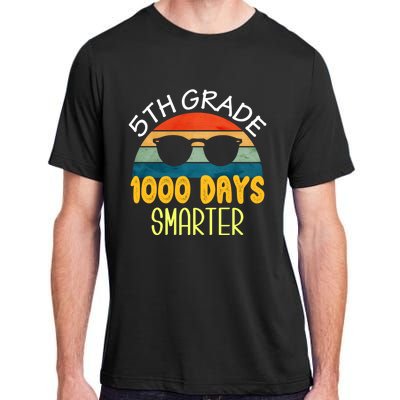 1000 Days Smarter Fifth 5th Grade Teacher Student Of School Adult ChromaSoft Performance T-Shirt