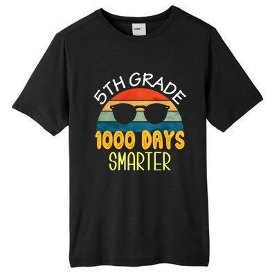 1000 Days Smarter Fifth 5th Grade Teacher Student Of School Tall Fusion ChromaSoft Performance T-Shirt