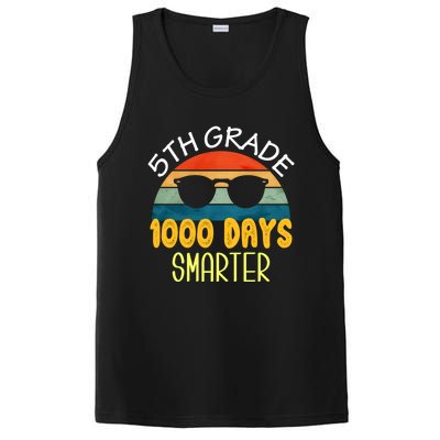 1000 Days Smarter Fifth 5th Grade Teacher Student Of School PosiCharge Competitor Tank