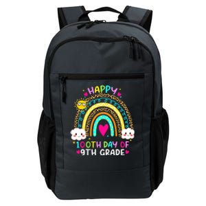 100 Days Smarter Ninth Grade 100th Day Of School 9th Grade Gift Daily Commute Backpack