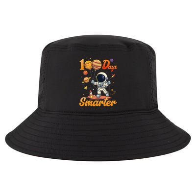 100 Days Smarter 100th Day Of School For Boy Girl Astronaut Gift Cool Comfort Performance Bucket Hat