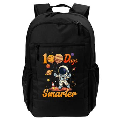 100 Days Smarter 100th Day Of School For Boy Girl Astronaut Gift Backpack