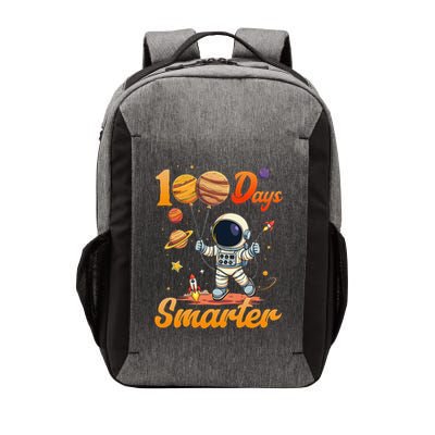 100 Days Smarter 100th Day Of School For Boy Girl Astronaut Gift Vector Backpack