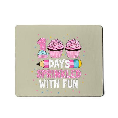 100 Days Sprinkled With Fun Cupcake 100 Day Of School Mousepad