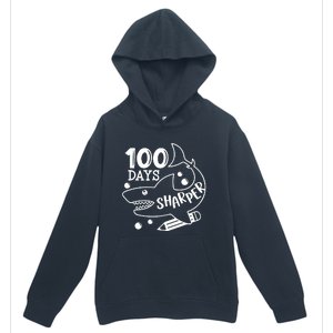 100 Days Sharper Funny Back To School Urban Pullover Hoodie