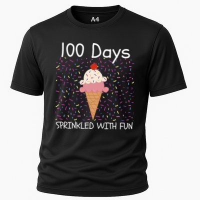 100 Days Sprinkled With Fun 100th Day Of School 100 Days Of School 100 Days Performance Shirt