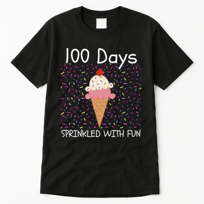 100 Days Sprinkled With Fun 100th Day Of School 100 Days Of School 100 Days Tall T-Shirt