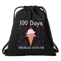 100 Days Sprinkled With Fun 100th Day Of School 100 Days Of School 100 Days Drawstring Bag