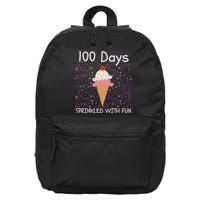 100 Days Sprinkled With Fun 100th Day Of School 100 Days Of School 100 Days 16 in Basic Backpack