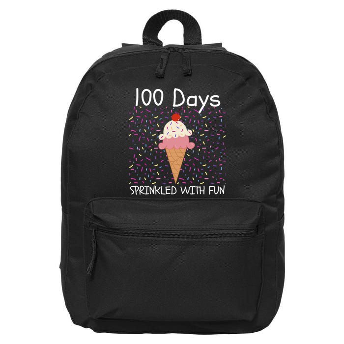 100 Days Sprinkled With Fun 100th Day Of School 100 Days Of School 100 Days 16 in Basic Backpack
