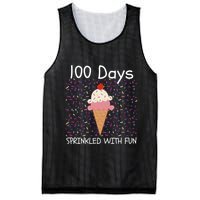 100 Days Sprinkled With Fun 100th Day Of School 100 Days Of School 100 Days Mesh Reversible Basketball Jersey Tank